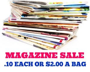 MAGAZINE SALE